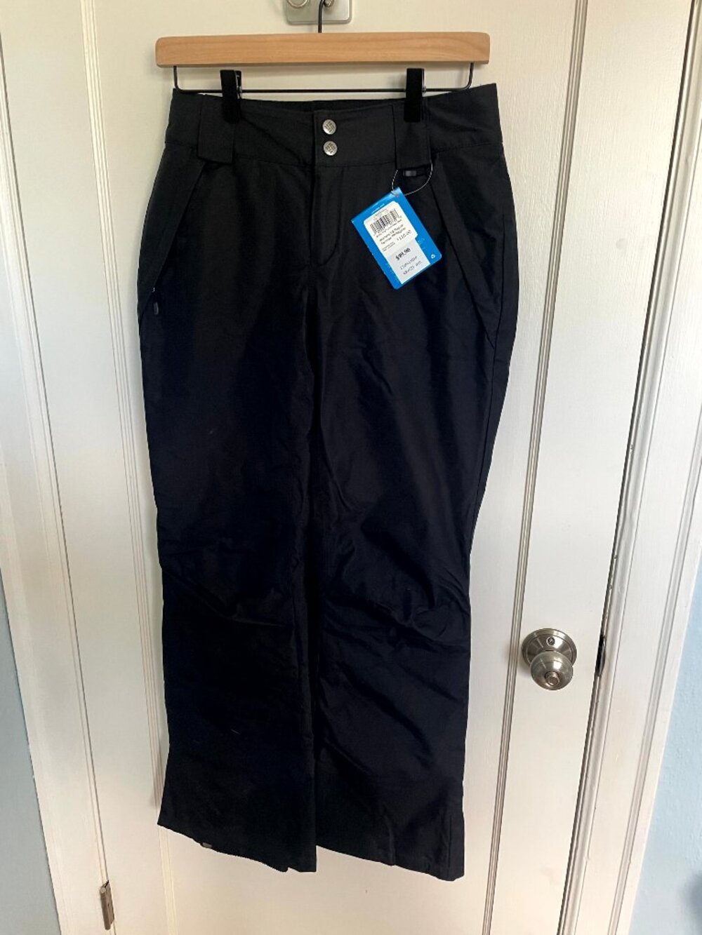Columbia Arctic Trip Omni-Heat Insulated Ski Snow Pants Black Womens XS NWT